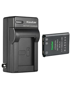 Kastar 1-Pack Battery and AC Wall Charger Replacement for Nikon EN-EL10 Battery MH-63 Charger Coolpix S60 S80 S200 S202 S203 S210 S220 S230 S500 S510 S520 S520B S570 S600 S700 S3000 S4000 S5100 Camera
