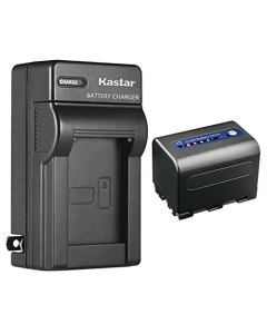 Kastar 1-Pack Battery and AC Wall Charger Replacement for Sony CCD-HC15, CCD-HC88, CCD-PC6, CCD-PC8, CCD-PC9, CCD-PC100, CCD-PC101, CCD-PC103, CCD-PC104, CCD-PC105, CCD-PC110, CCD-PC115, CCD-PC120