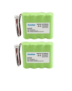 Kastar 2-Pack 4.8V 2500mAh Ni-MH Battery Replacement for Anritsu G0202A PT01426 PT01496 MH-1B-909814B-5 Battery, Anritsu 909814B 909815B MT9090 MT9090A Equipment