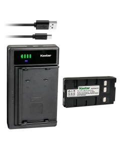 Kastar 1-Pack Battery and Smart USB Charger Replacement for Thomson CVM17 VM550 VM641 BP44 VM991L BP42 VM741, Radio Shack 23-388, Quasar VM-565 Quasar VM-L152 VM-L153