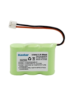 Vtech 80-5074-00-00 Cordless Phone Battery Replacement For 3-1/2AA w/JST Battery