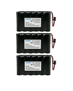 Kastar 3-Pack Battery Replacement for Panasonic P-P507 P-P507A P-P507A/BA1 Type 18 PQP50AA61 Battery, Panasonic 4-Line Cordless Handset with Hearing Aid Compatibility (HAC) for The KX-TG4000B System