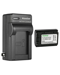 Kastar 1x Battery and AC Wall Charger Replacement for Sony Alpha 9 α9, Sony Alpha A9 / ILCE-9, Sony Alpha A 9, Sony Alpha 9R α9R, Sony Alpha A 9R, Sony Alpha A9S α9S, Sony Alpha A9 II A9II α9 II α9II