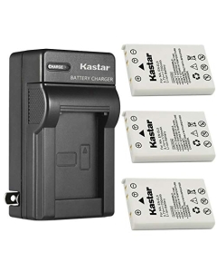 Kastar 3-Pack Battery and AC Wall Charger Replacement for Nikon EN-EL5 CP1 Battery, Nikon MH-61 Charger, Nikon Coolpix P80, Coolpix P90, Coolpix P100, Coolpix P500, Coolpix P510, Coolpix P520 Camera