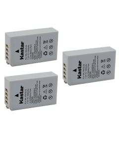 Kastar 3-Pack EN-EL24 Battery Replacement for Nikon EN-EL24 ENEL24 EN-EL24a ENEL24a Battery, Nikon MH-31 Charger, Nikon 1 J5 1J5, Nikon DL18-50 DL1850, Nikon DL24-85 DL2485 Digital Cameras