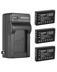 Kastar 3-Pack Battery and AC Wall Charger Replacement for Brother LD0665001 Li-ion Battery MDS2E, Brother AP-1908 Rechargeable Battery, Brother DS820W Scanner, Brother DS920DW Scanner