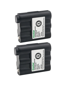 Kastar Cordless Battery 2 Pack Ni-MH 6V 1000mAh, Replacement Two-Way Radio Battery for Midland Nautico NT1VP GXT-650 GXT-661 GXT-600VP4 GXT-635VP3 GXT900 GXT950 GXT-800 GXT-850 GXT-400 GXT-444