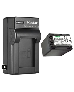 Kastar 1-Pack Battery and AC Wall Charger Replacement for Panasonic HC-W580K, HC-W580GK, HC-W580MGK, HC-W850, HC-W850EB, HC-W850M, HC-W850GK, HC-W850MGK, HC-W850K, HC-W870M, HC-V785K Full HD Camcorder