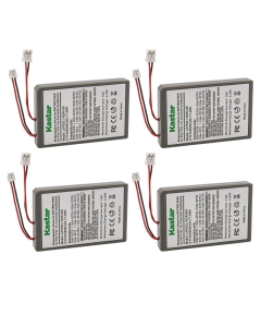 Kastar 4-Pack Battery Replacement for Sony LIP1522/KCR1410, PlayStation 4 Slim PS4-A pro Dualshock 4 Battery, Sony PlayStation 4 DualShock 1st Gen 4 V1, PlayStation 4 DualShock 2nd Gen 4 V2