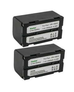 Kastar 2-Pack VW-VBD2 Battery Replacement for Hitachi VM-H Series VM-H70E, VM-H575LA, VM-H635A, VM-H640A, VM-H650, VM-H650A, VM-H655LA, VM-H665LA, VM-H675LA, VM-H755, VM-H755LA, VM-H765LA, VM-H768LE