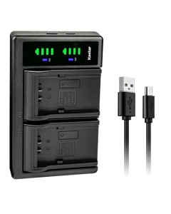 Kastar AG-VBR59 LTD2 USB Battery Charger Replacement for Panasonic AG-VBR59, AG-VBR89G, AG-VBR118G, AG-BRD50, AG-B23, Panasonic HC-X2 4K Camcorder, Panasonic HC-X20 4K Mobile Camcorder