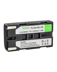 Kastar SB-L160 Battery for Samsung SC-L520, SC-L530, SC-L550, SC-L600, SC-L610, SC-L630, SC-L650, SC-L700, SC-L710, SC-L750, SC-L770, SC-L810, SC-L860, SC-L870, SC-L901, SC-L903, SC-L906, Camcorders