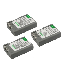 Kastar 3-Pack EN-EL9a Battery Replacement for Nikon EN-EL9 EN-EL9a EN-EL9e Battery, Nikon MH-23 Charger, Nikon BG-2A Battery Grip for Nikon D40 / D40x / D60 / D3000 / D5000 DSLR Camera