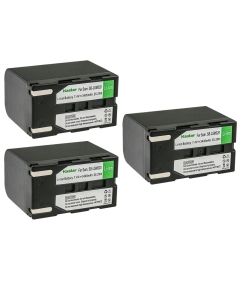 Kastar SB-LSM320 Battery 3-Pack Replacement for Samsung SB-LSM80 SBLSM80, SB-LSM160 SBLSM160, SB-LSM320 SBLSM320 Battery, Samsung VP-D965, VP-D975, VP-D963, VP-D964, VP-D965 Camera