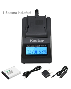 Kastar Ultra Fast Charger(3X faster) Kit and Battery (1-Pack) for Olympus Li-70B, Li-70C work with Olympus D-700, D-705, D-710, D-715, D-745, FE-4020, FE-4040, FE-5040, VG-110, VG-120, VG-130, VG-140, VG-145, VG-150, VG-160, X-940, X-990 Cameras [Over 3x 