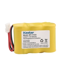 Kastar BT-17333 BT-27333 Cordless Battery (1 Pack), Ni-MH 3.6V 800mAh, for BT163345 BT263345 CS2111 CS5121 AT&T 89-1332-00-00 Sanyo CLT3500 Radio Shack 23-956 43-3215 GE 153524 2830663 5-2320