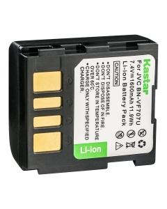 Kastar BN-VF707 Battery 1-Pack Replacement for JVC GR-X5AA GR-X5AC GR-X5AG GR-X5AH GR-X5E GR-X5EK GR-X5EX GR-X5EY GR-X5EZ GR-X5US GZ-D240 GZ-D270 GR-D360 GR-D360E GR-D360EX GR-D360EY Camera