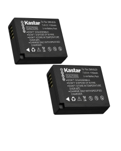Kastar 2-Pack DMW-BLE9 Battery Replacement for Panasonic Lumix DMC-GF3 DMC-GF3C DMC-GF3K DMC-GF3W, Lumix DMC-GF5, Lumix DMC-GF6 DMC-GF6K DMC-GF6R DMC-GF6T DMC-GF6W DMC-GF6X, Lumix DC-GX9 Camera