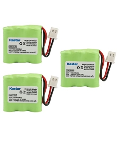 Kastar 3-Pack Ni-MH Battery 2/3AAA 3.6V 500mAh Replacement for Shortwave Radio Eton American Red Cross Microlink FR160, Eton Microlink ARCFR160WXR, Eton Microlink FR150 Weather Radio