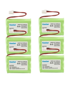 Kastar 6-Pack 3.6V 1000mAh Battery Replacement for Bell Equipment (Sonecor) BE900FA, Bell South 9488, B655, GH2400, GH5862SLEX-3, GH9457, GH9487, GH9488, Clarity C4205, C600, W425, Columbia CTA300