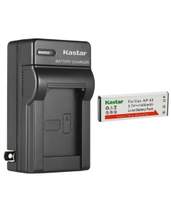 Kastar 1-Pack Battery and AC Wall Charger Replacement for Casio NP-50 CNP-50 CNP50 NP-50DBA Battery, Casio Exilim Hi-Zoom EX-V7, Exilim Hi-Zoom EX-V7SR, Exilim Hi-Zoom EX-V8, Exilim Hi-Zoom EX-V8SR