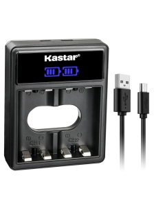 Kastar XBOX1 LCD Dual USB Battery Charger Replacement for Microsoft Xbox One, Xbox One S, Xbox One X, Xbox One Elite Wireless Controller