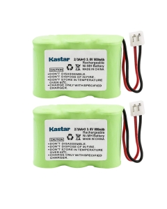 Kastar 2 Pack UL122 Batteries Replacement For AT&T Lucent 2422 1165 2250 2255 3000 4200 4051 4815 5320 7415 8000 8000470000 E1802 22030X V-Tech 80-5074-00-00 80-1332-00-00 GE TL96155 Cordless Phone