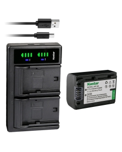 Kastar 1-Pack Battery and LTD2 USB Charger Compatible with Ordro NP-180 NP180 Battery, Ordro HDR-AE8 AE8 Digital Camcorder HD 4K 3 inch IPS Touch Screen Vlog DV Camera IR Night Vision