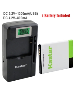 Kastar Galaxy S2 Battery (1-Pack) and intelligent mini travel Charger ( with high speed portable USB charge function) For Samsung Galaxy S2 II GT-I9100, Galaxy S2 II i9100, Galaxy S2 II 9100G (only for i9100,NOT Compatible with Sprint galaxy s2 II Epic To