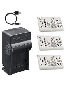 Kastar 3-Pack Battery and AC & USB-C Charger, Compatible with Nikon EN-EL5 CP1, Coolpix 3700 4200 5200 5900 7900, P3 P4 P80 P90 P100 P500 P510 P520 P530, P5000 P5100 P6000, S10 Cameras