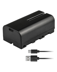 Kastar NP-F570T USB-C Battery 1-Pack Replacement for NEEWERR RGB450 RGB480 RGB530 530 PRO RGB650 RGB660, Yongnuo YN216 YN300 YN300-III YN600 YN600L II YN360IV YN900 YN900 II YN1200 LED Video Light