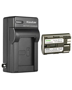 Kastar 1 Pack BP-511 BP-511A Battery and AC Wall Charger for Canon Optura Xi, PowerShot G1, G2, G3, G5, G5 Pro, G6, Pro 1 Cameras