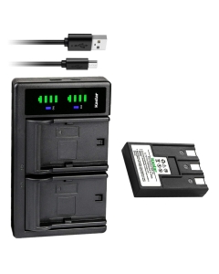 Kastar 1-Pack Battery and LTD2 USB Charger Replacement for Canon PowerShot SD500, PowerShot SD550, PowerShot A80, PowerShot 100, PowerShot 20, Digital IXUS 700, Digital IXUS 750, Digital IXUS i