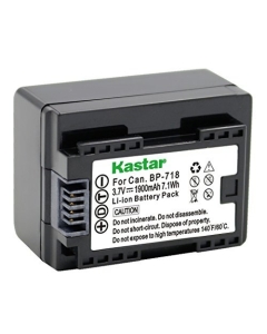 Kastar Battery BP-718 (1-Pack) for BP-718 BP-727BP-709 CG-700 and VIXIA HF M50 HF M52 HF M500 HF R30 HF R32 HF R40 HF R42 HF R50 HF R52 HF R60 HF R62 HF R300 HF R400 HF R500 HF R600 Cameras