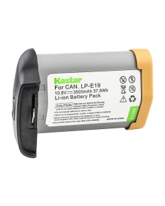 [Fully Decoded] Kastar 1-Pack LP-E19 Battery Compatible with Canon EOS-1D X Mark III, Mark 3, EOS 1D C, EOS 1D Mark III, Mark 3, EOS 1Ds Mark III, Mark 3, EOS 1D Mark IV, Mark 4, EOS 1D X Camera