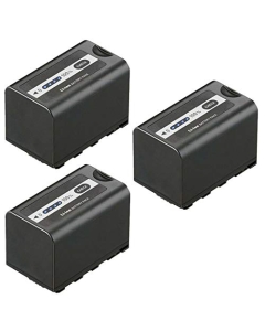 Kastar 3-Pack AG-VBR59 Battery Replacement for Panasonic AG-VBR59 AG-VBR59G, AG-VBR89 AG-VBR89G, AG-VBR118 AG-VBR118G Battery, Panasonic HC-X2 4K Camcorder, Panasonic HC-X20 4K Mobile Camcorder