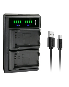 Kastar LTD2 USB Battery Charger Replacement for Canon LP-E5 LPE5 Battery, Canon LC-E5, LC-E5C, LC-E5E Charger, Canon EOS 500D, EOS 1000D, EOS Kiss F, EOS Kiss X2, EOS Kiss X3 Cameras