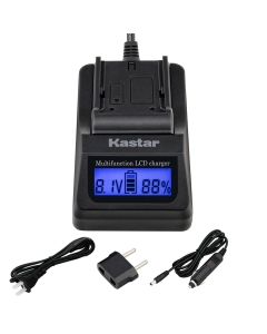 Kastar Fast Charger Kit for DMW-BCK7 Lumix DMC-FH27 DMC-FP7 DMC-FS22 FS28 FS35 FS37 FS40 FS45 DMC-FT25 DMC-FX77 FX78 FX80 FX90 DMC-S1 S2 S3 S5 DMC-SZ1 SZ5 SZ7 DMC-TS20 SZ25