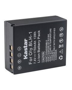 Kastar Fully Decoded Camera Battery for Olympus BLH-1 BLH-01 PS-BLH1 BLH1 Battery and Olympus OM-D E-M1 Mark II Digital Camera