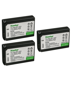 Kastar Battery 3-Pack Replacement for Samsung BP1310 BP-1310 BP-1310EP, ED-BP1310 EDBP1310 Battery, Samsung BC1310 BC-1310 Charger, Samsung NX5, NX10, NX11, NX20, NX100 Cameras