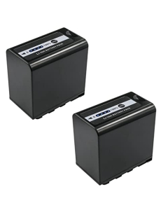 Kastar 2-Pack AG-VBR89G Battery 7.4V 8850mAh Replacement for Panasonic HC-X2 4K Camcorder, Panasonic HC-X20 4K Mobile Camcorder