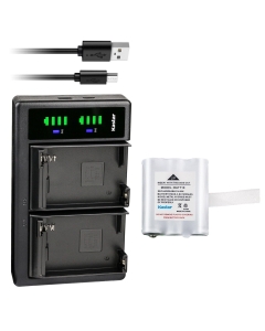 Kastar 1-Pack Battery and LTD2 Charger Compatible with Midland BATT10 BATT-10 AVP13 MID-AVP13 Battery, T71 T-71 T75 T-75 T77 T-77 T79 T-79, X-Talker T71 T-71 T75 T-75 T77 T-77 T79 T-79 Two Way Radios