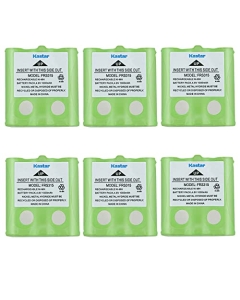 Kastar 6-Pack Two-Way Radio Battery 4.8V 1000mAh Replacement for Cobra FRS310W FRS315 FRS70 FRS80 FRS85 GA-CM GA-CR GA-CT GP35AAAK4BX IXNN4002A Maxxon ACC510 Maxxon ACC511 Maxxon PMR508