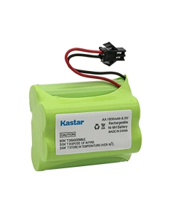 Kastar 1-Pack Ni-MH Battery 6V 1600mAh Replacement for Amphibious Stunt RC Car, RC Stunt Car, Q60 Q61 1/16 Military RC Truck SL01, Electric Tools