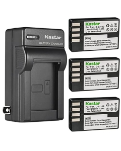 Kastar 3-Pack Battery and AC Wall Charger Replacement for Pentax D-Li109 Battery, Pentax D-BC109 Charger, Pentax K-R KR, K-30 K30, K-50 K50, K-70 K70, K-500 K500, K-S1 KS1, K-S2 KS2, KP, KF Camera