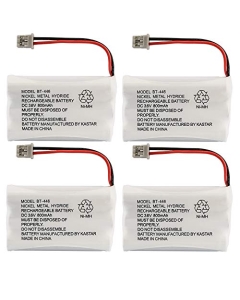 BP-446 BT-446 BT-1005 Cordless Phone Battery 800MAH For Uniden, Bulk Packaging) Pack of 4