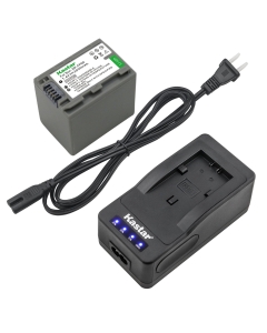 Kastar LED Super Fast Charger & Battery Replacement for Sony NP-FP91 NP-FP90, DCR-HC40 DCR-HC41 DCR-HC42 DCR-DVD103 DCR-DVD105 DCR-DVD202 DCR-DVD203 DCR-DVD205 DCR-DVD304 DCR-DVD305 DCR-DVD403