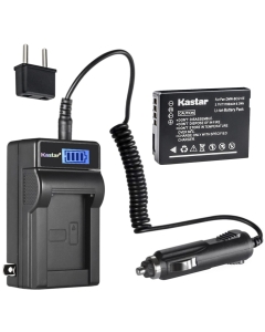 Kastar 1-Pack DMW-BCG10 Battery and LCD AC Charger Compatible with Panasonic Lumix DMC-TZ19, Lumix DMC-TZ20, Lumix DMC-TZ22, Lumix DMC-TZ25, Lumix DMC-TZ27, Lumix DMC-TZ30, Lumix DMC-TZ31 Camera