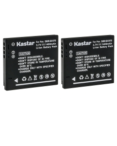 Kastar 2-Pack DMW-BCK7E Battery Replacement for Panasonic DMW-BCK7 DMW-BCK7E DMW-BCK7GK DMW-BCK7PP ACD-341, NCA-YN101F NCA-YN101G NCA-YN101H NCA-YN101J Battery, DE-A92, DE-A91 DE-A91B Charger