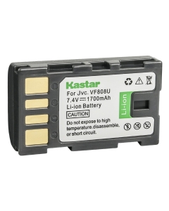Kastar BN-VF808 Battery 1-Pack Replacement for JVC GZ-HD200R GZ-HD230 GZ-HD260 GZ-HD300 GZ-HD300A GZ-HD300AC GZ-HD300AEK GZ-HD300AUS GZ-HD300B GZ-HD300BEK GZ-HD300BUS Camera